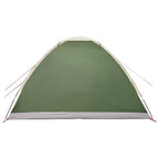 Campingzelt mit Dach Grün 4-Personen Polyester und Stahl