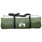 Campingzelt mit Dach Grün 6-Personen Polyester und Stahl