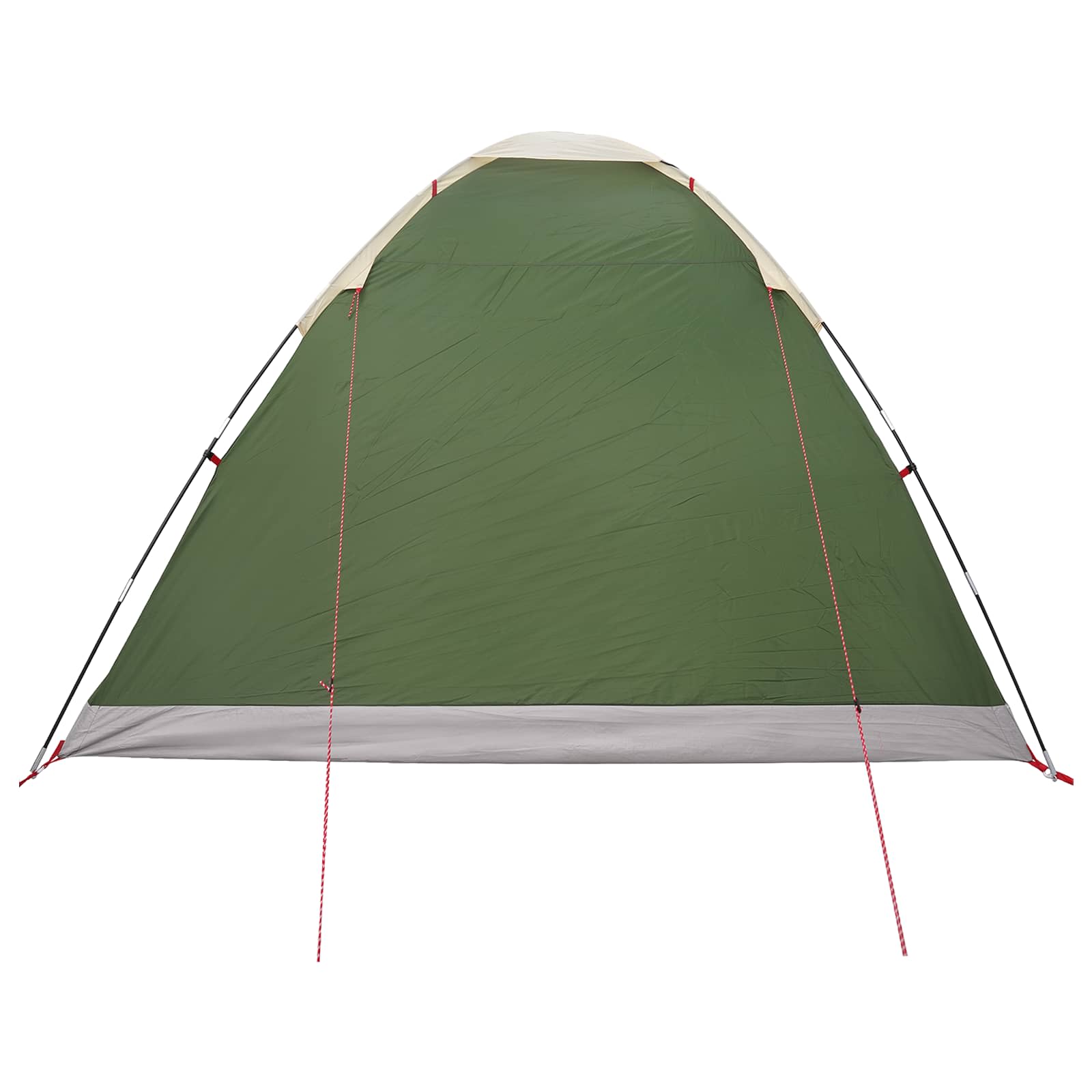 Campingzelt mit Dach Grün 6-Personen Polyester und Stahl