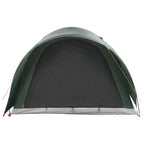 Tunnelzelt Olivegrün 370 x 275 x 210 cm Polyester und Stahl