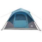 Sofort Zelt Blau 305 x 275 x 190 cm Polyester und Stahl