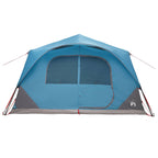 Sofort Zelt Blau 365 x 380 x 200 cm Polyester und Stahl