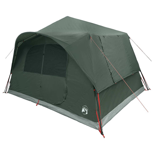 Sofort Zelt Olivegrün 365 x 380 x 200 cm Polyester und Stahl