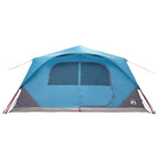 Sofort Zelt Blau 365 x 280 x 200 cm Polyester und Stahl