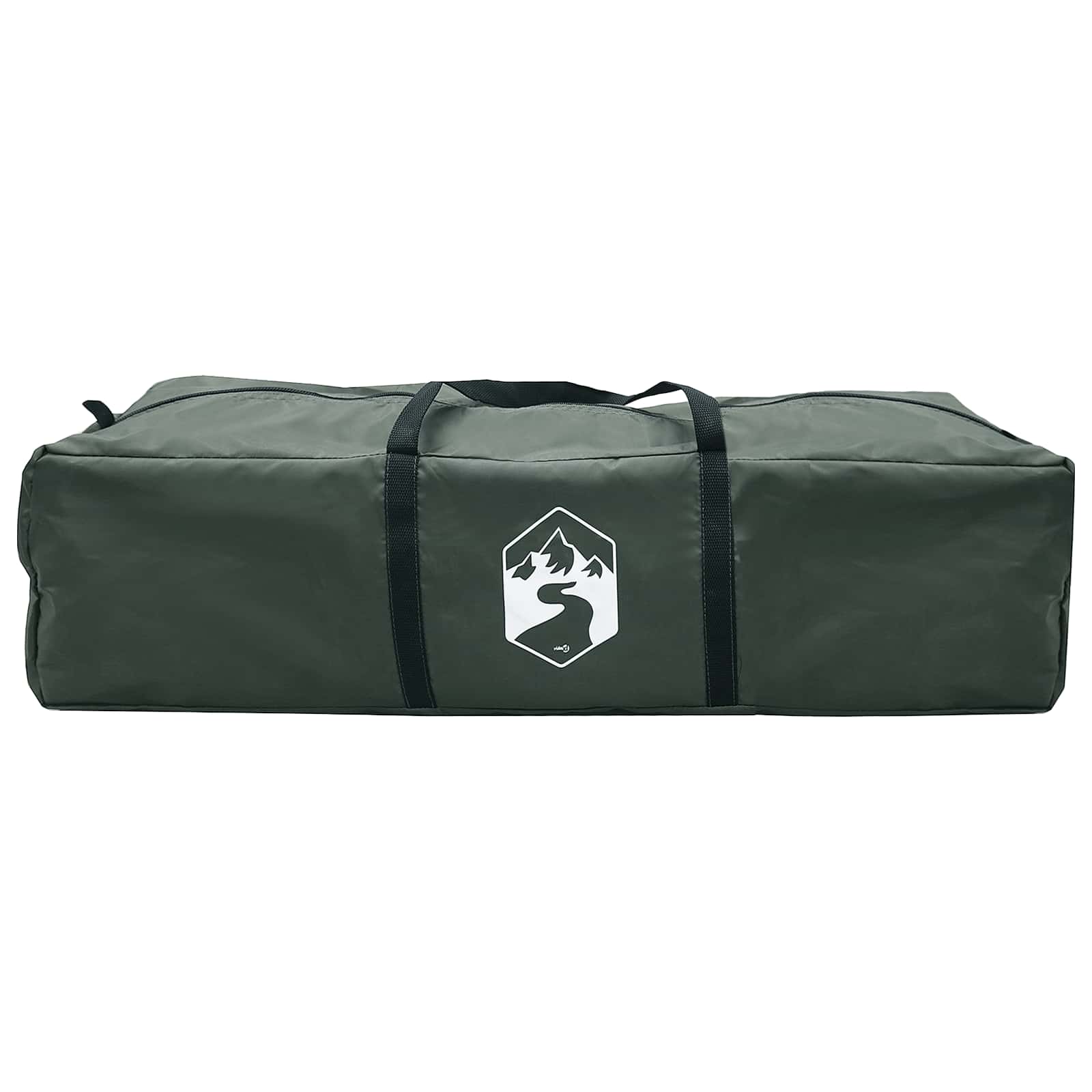Sofort Zelt Olivegrün 365 x 280 x 200 cm Polyester und Stahl