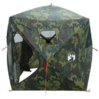 Huntingzelt Tarnung 143 x 143 x 165 cm Polyester und Stahl