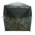 Huntingzelt Tarnung 143 x 143 x 165 cm Polyester und Stahl