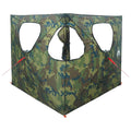 Huntingzelt Tarnung 145 x 145 x 150 cm Polyester und Stahl