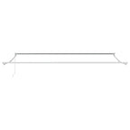 Einziehbare Markise Creme 4 x 2 m 100% Polyester und Aluminium