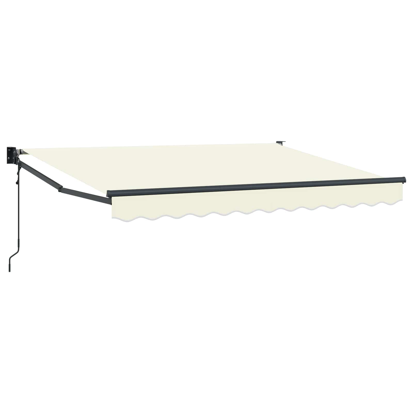 Elektrische ausziehbare Markise Creme 3 x 2 m