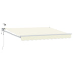 Elektrische ausziehbare Markise Creme 2,5 x 2 m