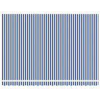 Elektrische ausziehbare Markise Blau und Weiß 4,5 × 3 m