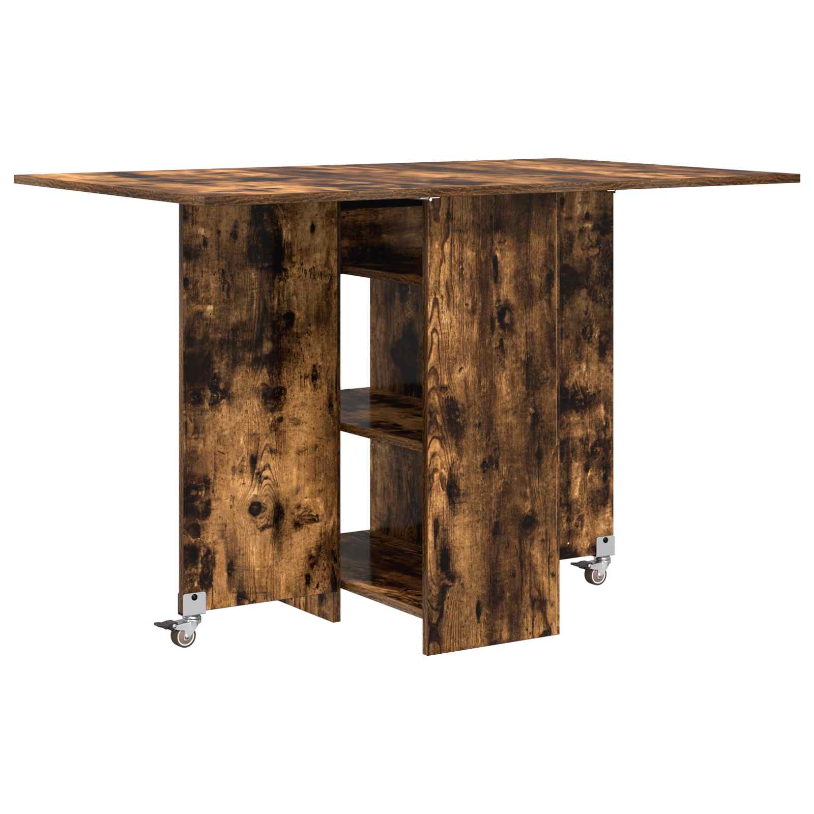 Esstisch 115 x 70 x 75 cm Holzwerkstoff Geräucherte Eiche