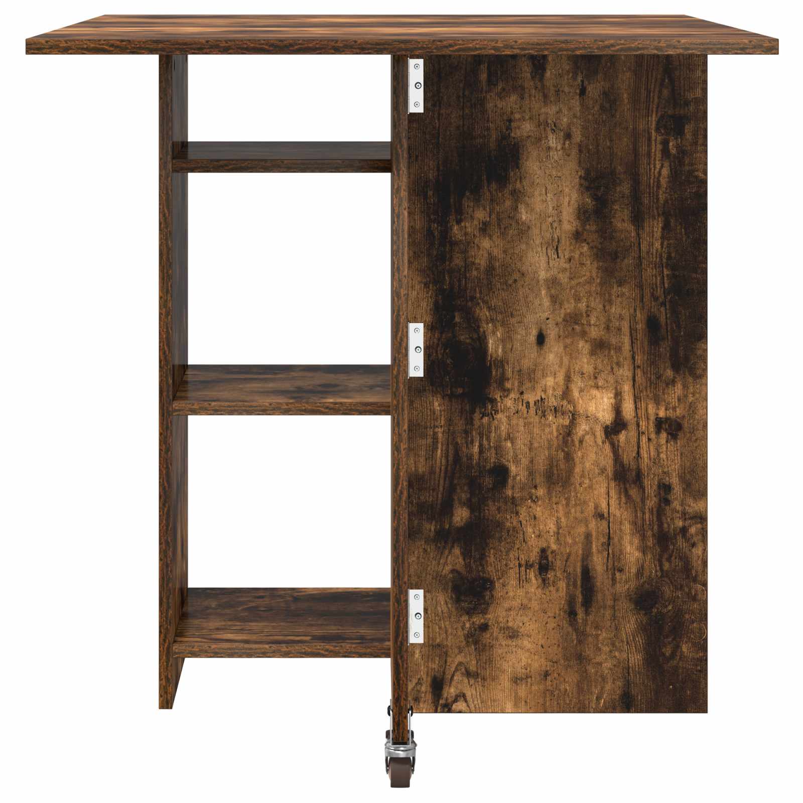 Esstisch 115 x 70 x 75 cm Holzwerkstoff Geräucherte Eiche