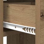 Esstisch 115 x 70 x 75 cm Holzwerkstoff Artisan-Eiche