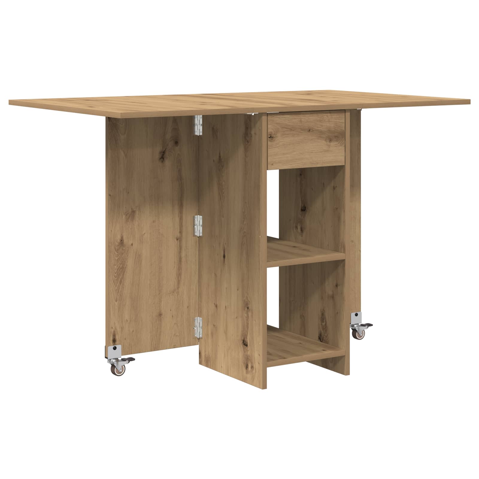 Esstisch 115 x 70 x 75 cm Holzwerkstoff Artisan-Eiche