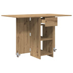 Esstisch 115 x 70 x 75 cm Holzwerkstoff Artisan-Eiche