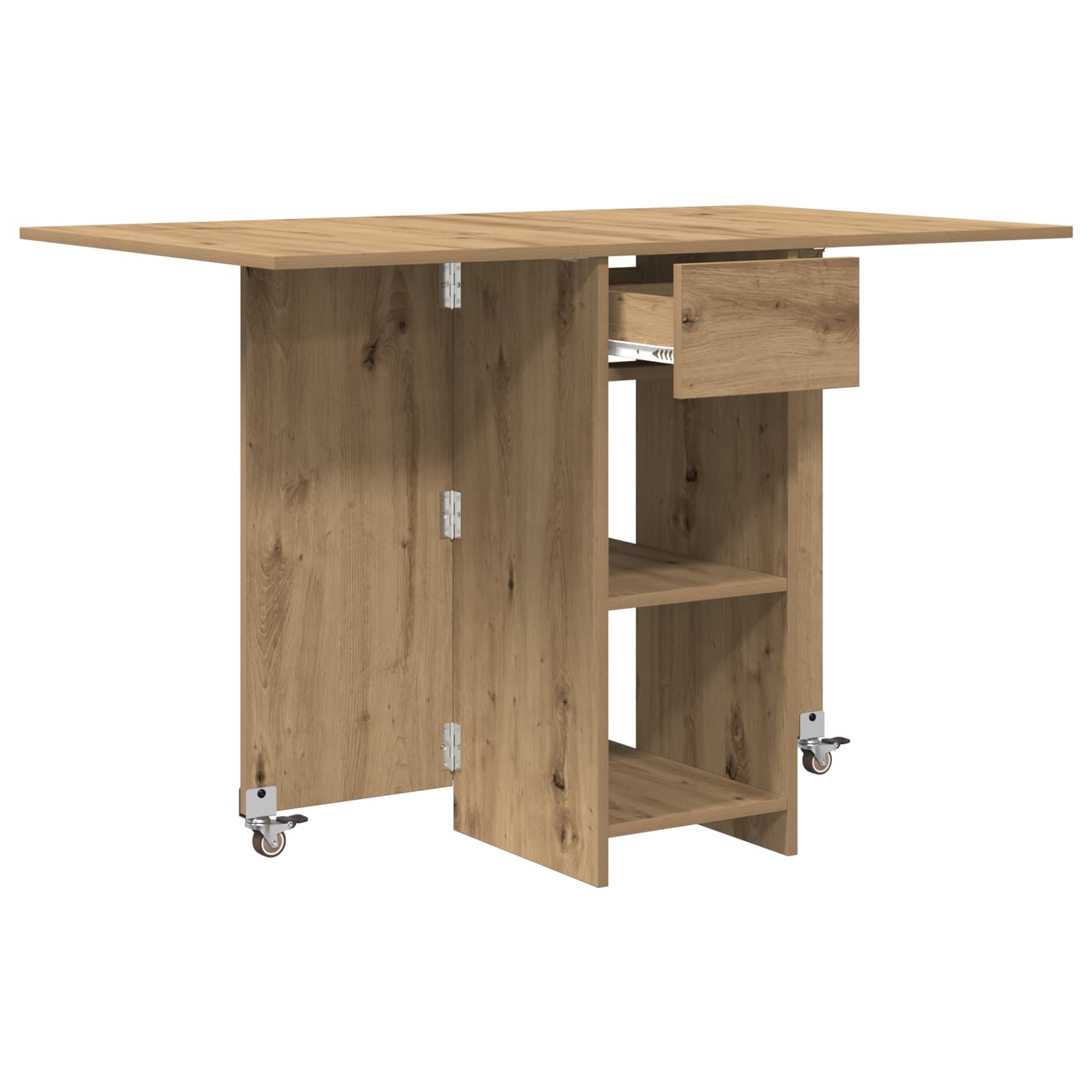 Esstisch 115 x 70 x 75 cm Holzwerkstoff Artisan-Eiche