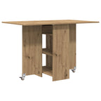 Esstisch 115 x 70 x 75 cm Holzwerkstoff Artisan-Eiche