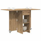 Esstisch 115 x 70 x 75 cm Holzwerkstoff Artisan-Eiche