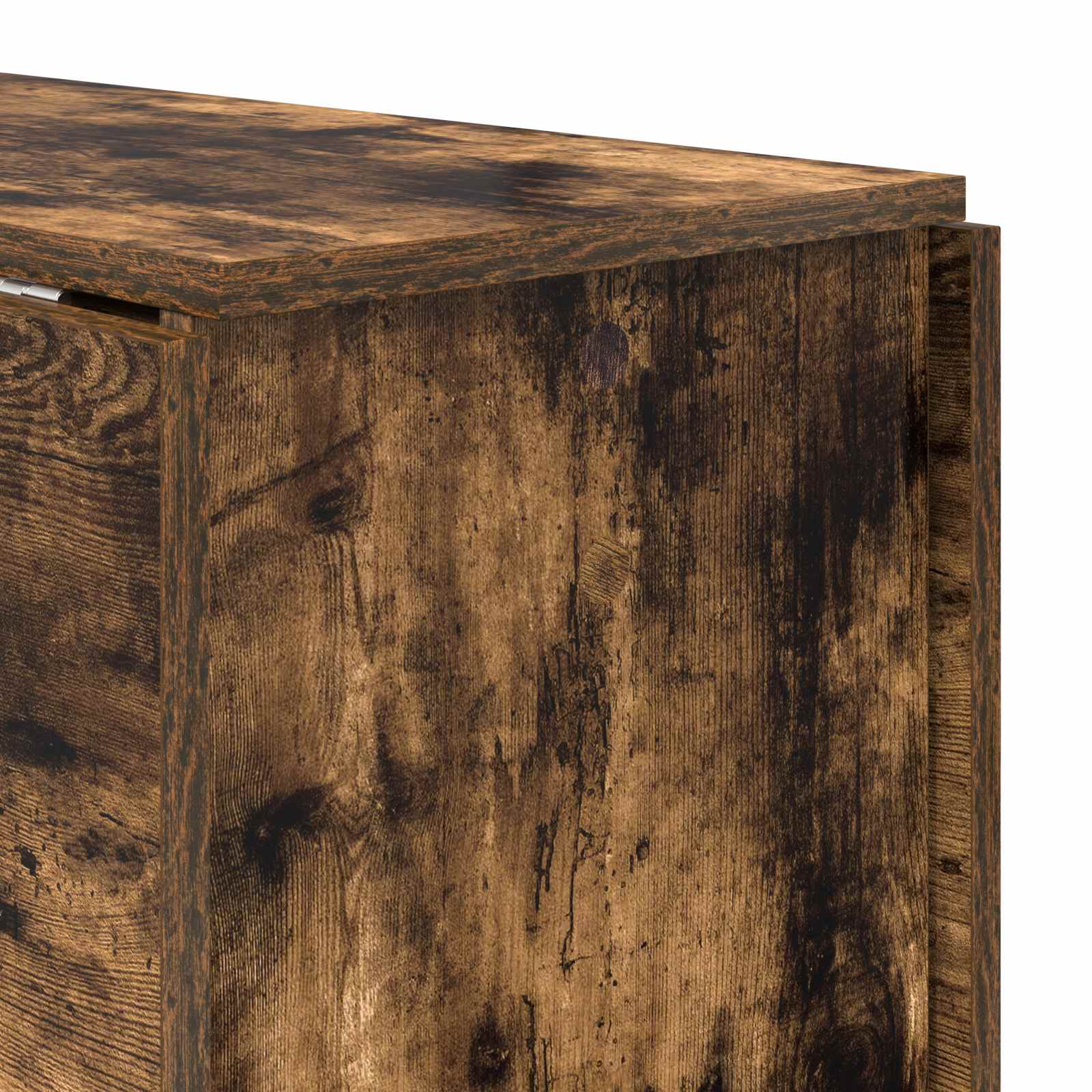 Esstisch 138 x 70 x 73,5 cm Holzwerkstoff Geräucherte Eiche