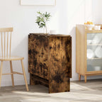 Esstisch 138 x 70 x 73,5 cm Holzwerkstoff Geräucherte Eiche