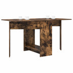 Esstisch 138 x 70 x 73,5 cm Holzwerkstoff Geräucherte Eiche