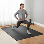 Sport Schutzmatte Schwarz 243 x 152 x 0,6 cm Hochdichtes PVC