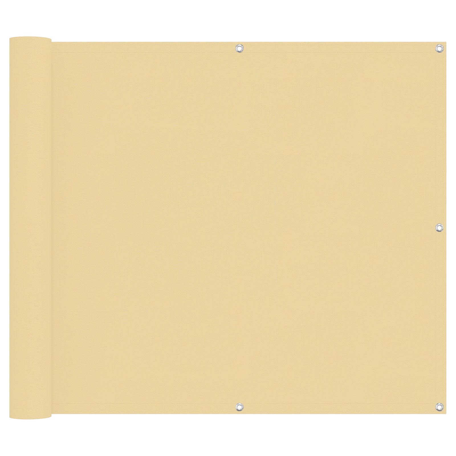 Balkonsichtschutz Sand 100 x 300 cm Oxford-Stoff