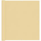 Balkonsichtschutz Sand 110 x 1000 cm Oxford-Stoff