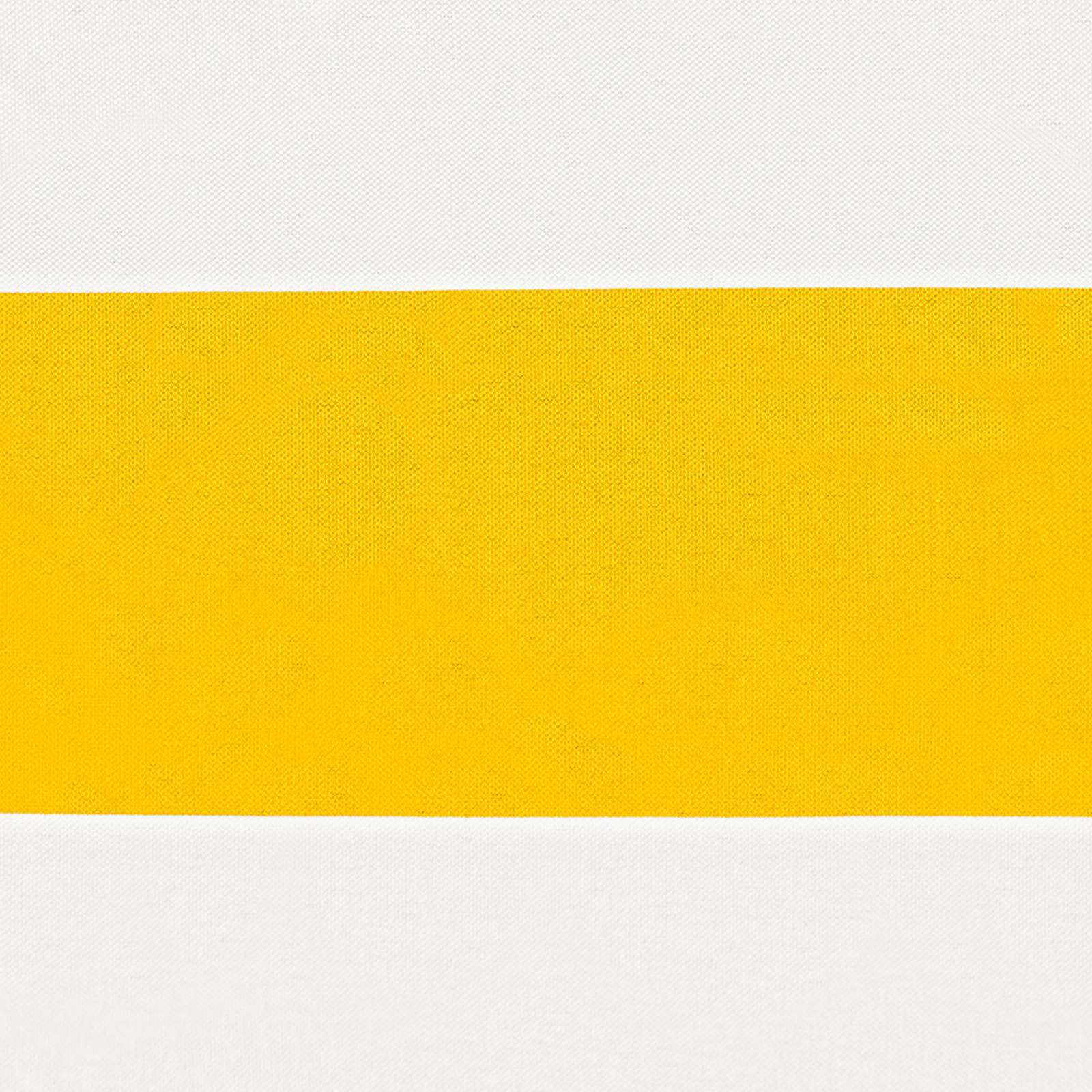 Balkonsichtschutz Gelb und Weiß 100 x 700 cm Oxford-Stoff