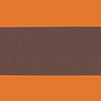 Balkonsichtschutz Orange und Braun 110 x 200 cm Oxford-Stoff