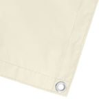 Balkonsichtschutz Creme 110 x 600 cm Oxford-Stoff