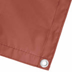 Balkonsichtschutz Terrakotta 100 x 1000 cm Oxford-Stoff