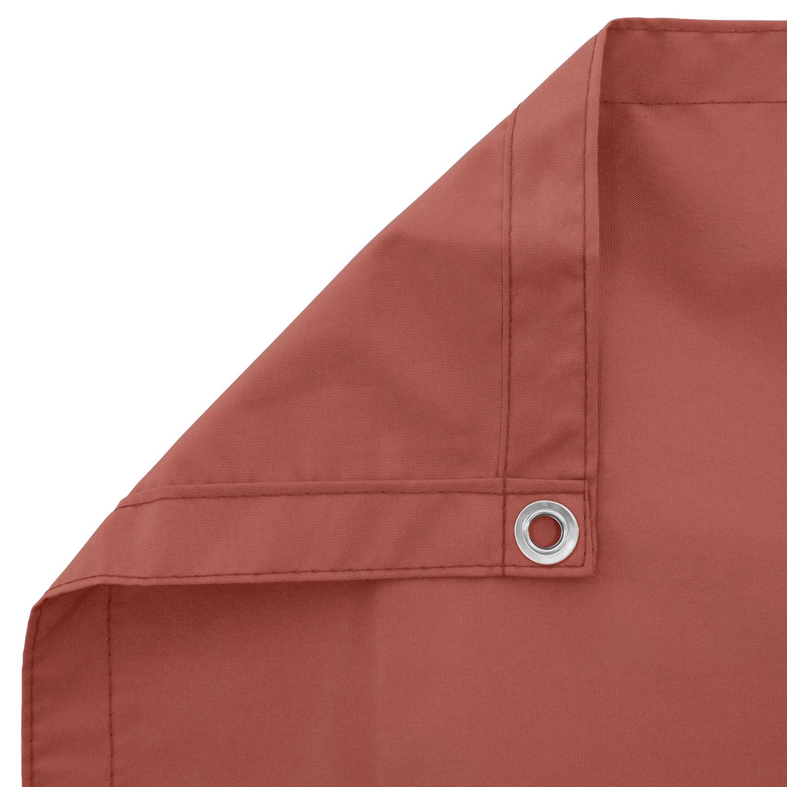 Balkonsichtschutz Terrakotta 100 x 1000 cm Oxford-Stoff