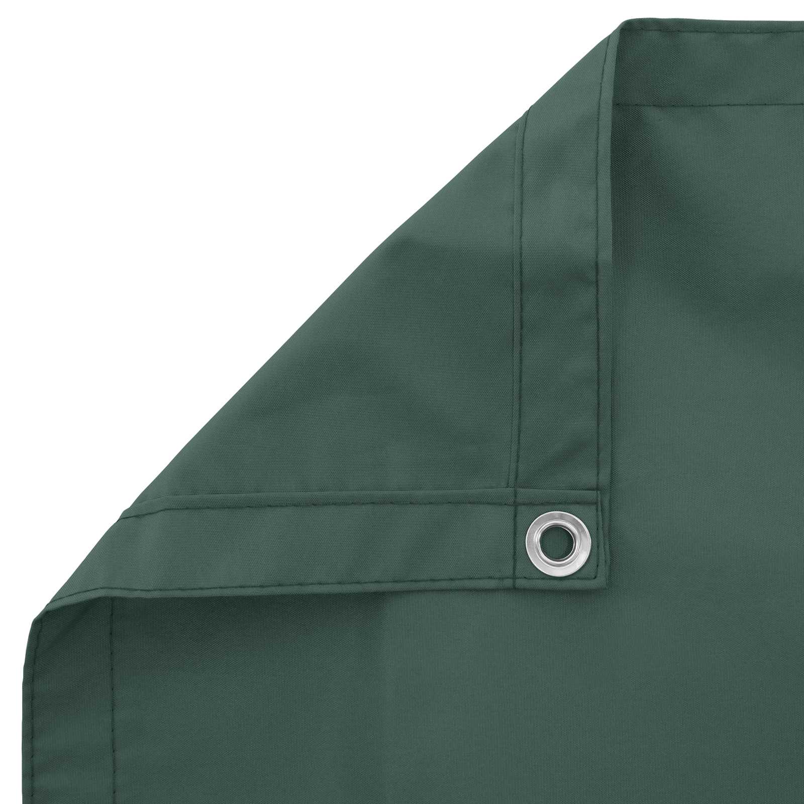 Balkonsichtschutz Dunkelgrün 110 x 500 cm Oxford-Stoff