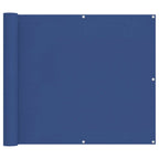 Balkonsichtschutz Blau 100 x 1000 cm Oxford-Stoff