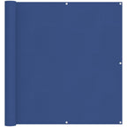 Balkonsichtschutz Blau 110 x 300 cm Oxford-Stoff