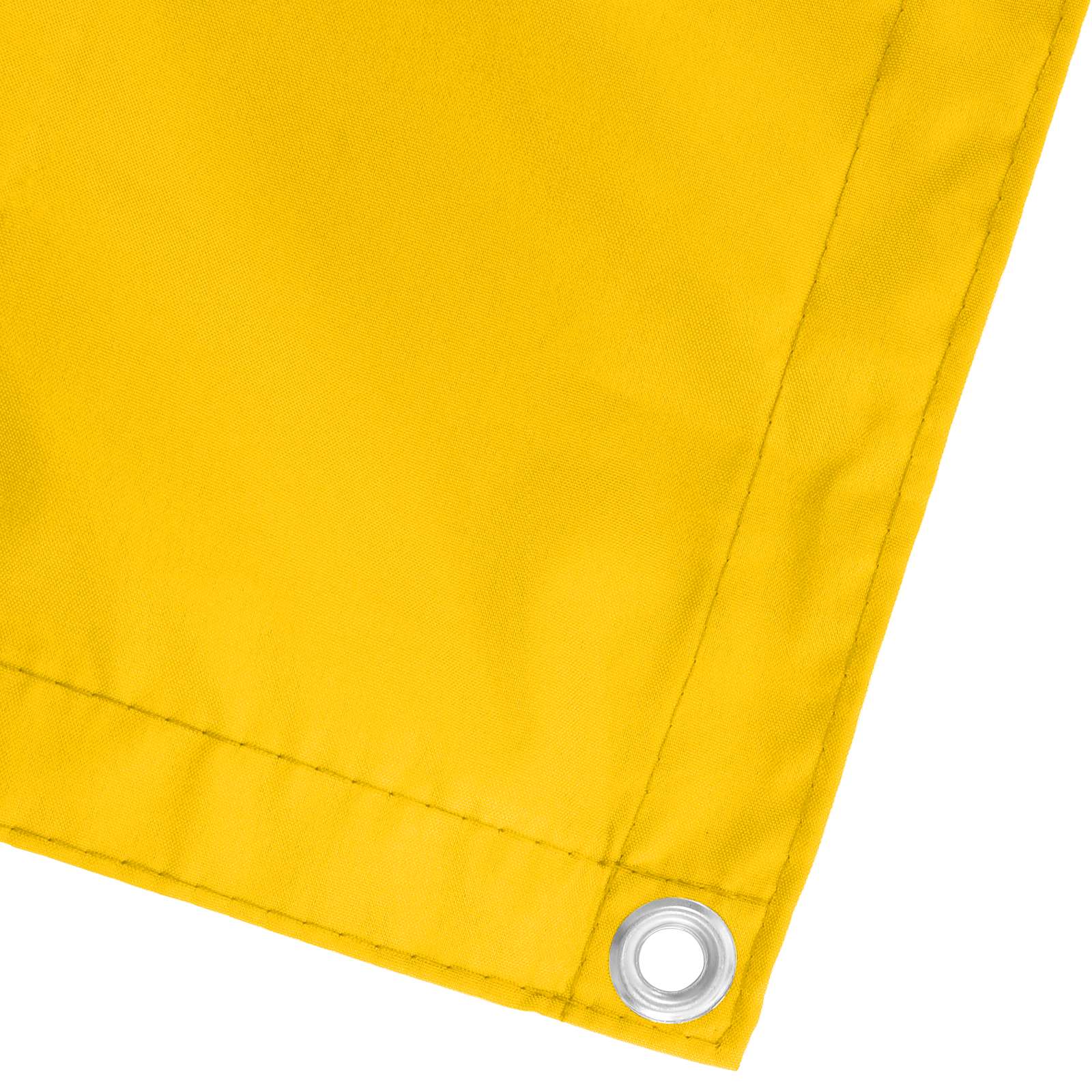 Balkonsichtschutz Gelb 100 x 500 cm Oxford-Stoff