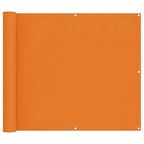 Balkonsichtschutz Orange 100 x 1000 cm Oxford-Stoff
