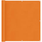 Balkonsichtschutz Orange 110 x 200 cm Oxford-Stoff