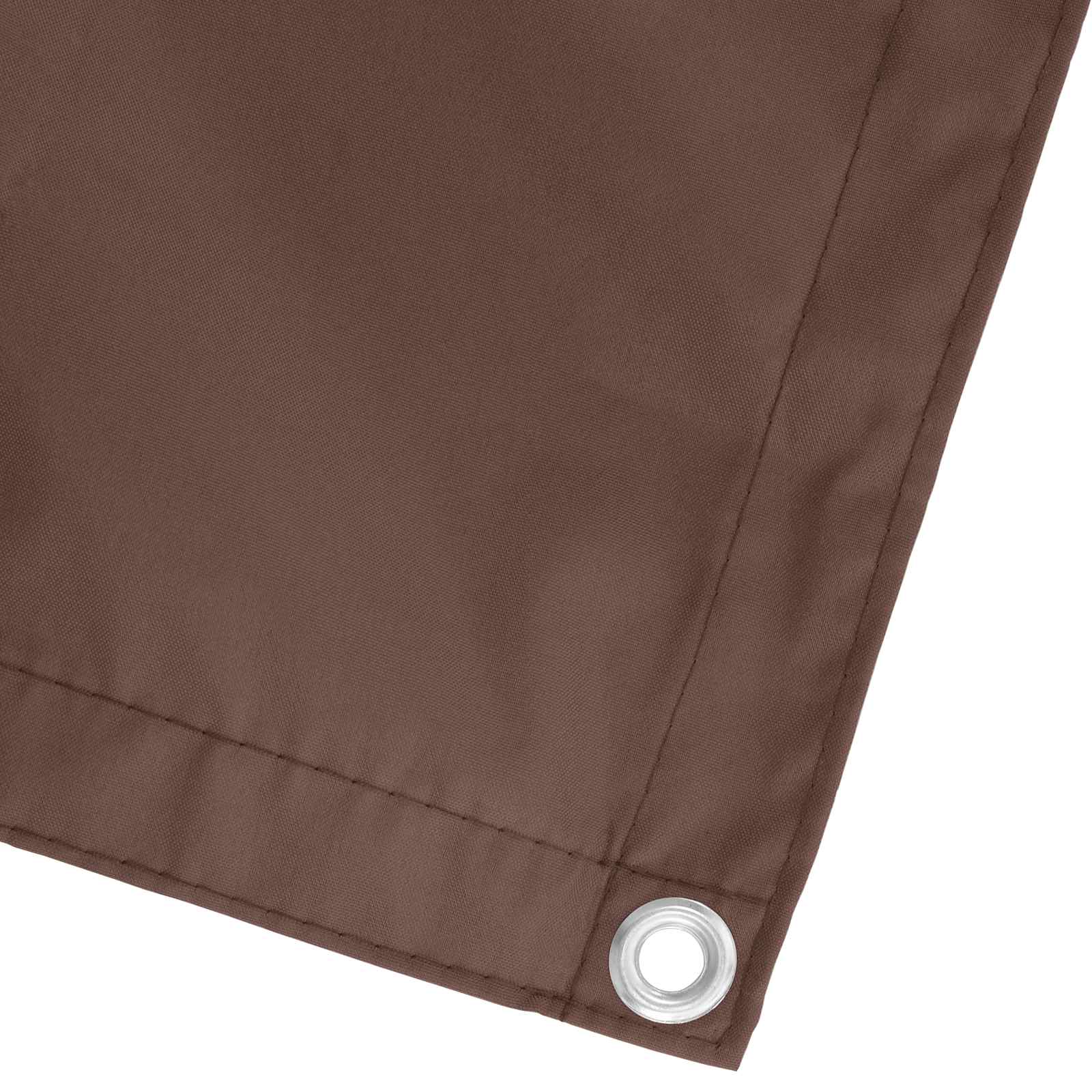 Balkonsichtschutz Braun 110 x 300 cm Oxford-Stoff