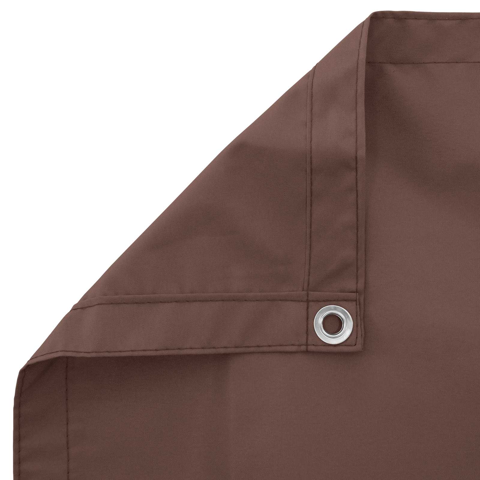 Balkonsichtschutz Braun 110 x 300 cm Oxford-Stoff