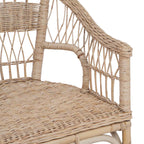 Stapelstuhl Natur 60 x 60 x 81 cm Rattan