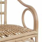Stapelstuhl Natur 58 x 60 x 81 cm Rattan