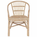Stapelstuhl Natur 58 x 60 x 81 cm Rattan