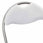 Klappstuhl 2 pcs Weiß und Grau 48 x 43,5 x 81 cm Kunstleder