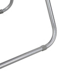 Klappstuhl 2 pcs Grau 48 x 43,5 x 81 cm Kunstleder