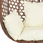 Hängesessel ohne Gestell Poly-Rattan 92 x 57,5 x 110 cm