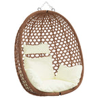 Hängesessel ohne Gestell Poly-Rattan 92 x 57,5 x 110 cm